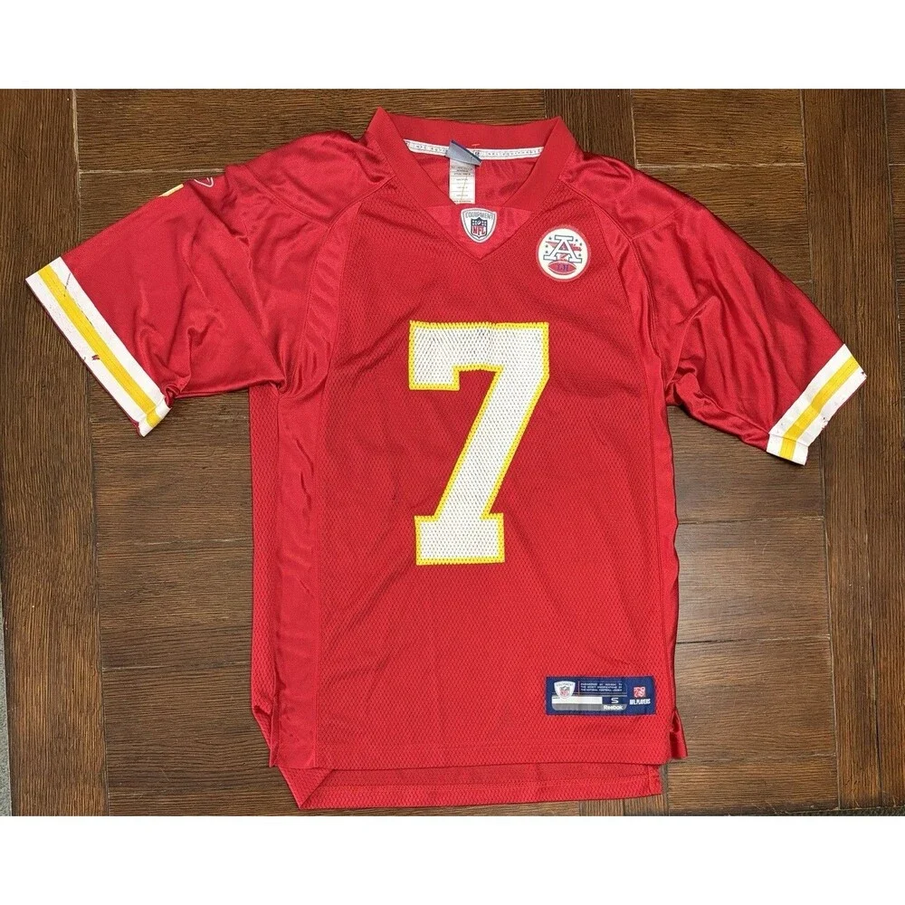 Vintage Kansas City Chiefs Reebok Onfield Matt Cassel Red Football Jersey Mens S